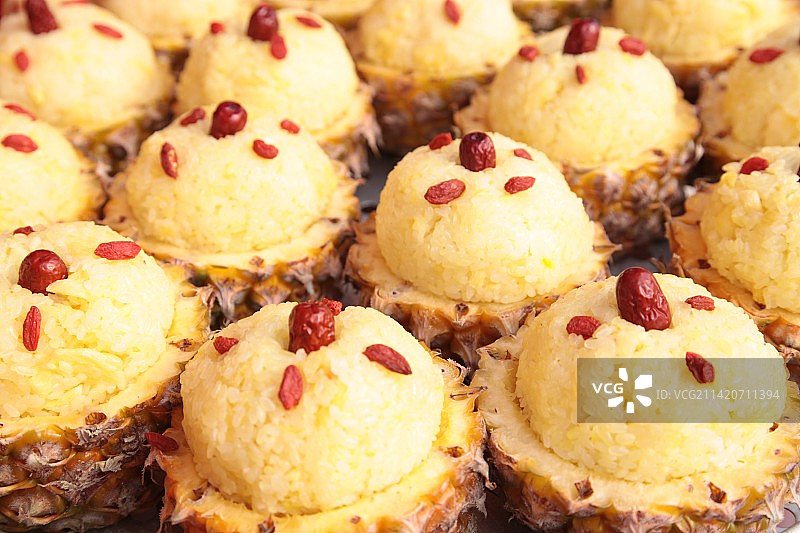 泰国菠萝饭图片素材