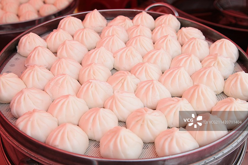一笼屉的包子图片素材