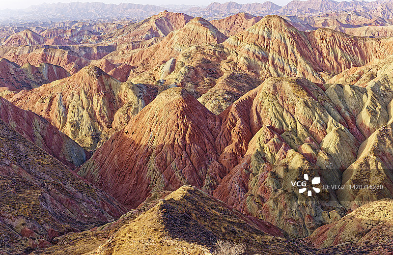 甘肃兰州永登水墨丹霞景区冬季风光图片素材