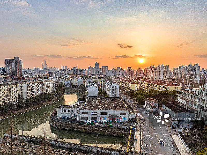 佳木斯路 虬江 工业投资集团 杨浦区老工业厂房 城市更新 中原板块 城市肌理图片素材