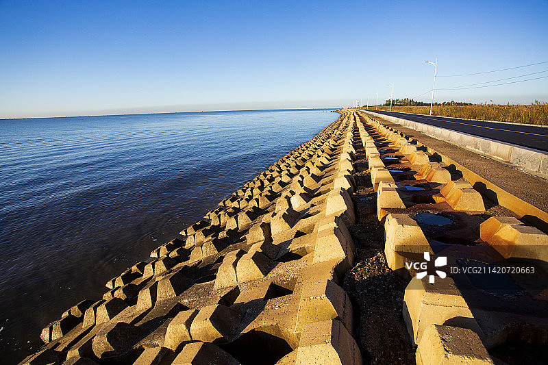 盘锦金帛滩图片素材