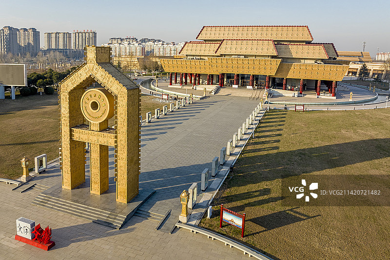 河南安阳：汉字公园·中国文字博物馆图片素材