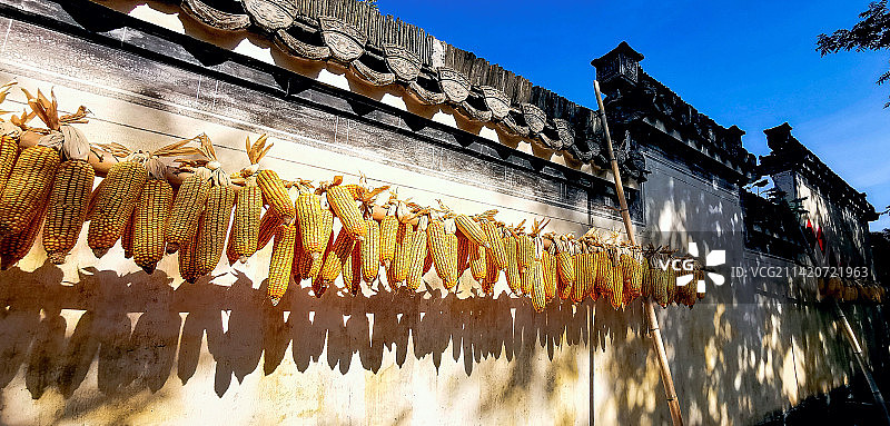 呈坎印象：晒秋(3)图片素材