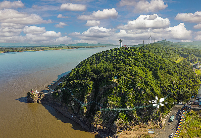 街津口钓鱼台图片素材