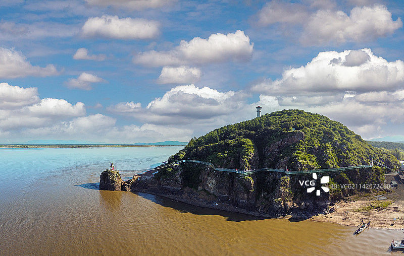 街津口钓鱼台图片素材