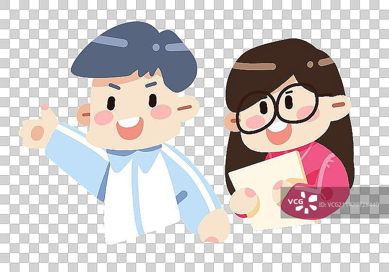 男女人物元素图片素材