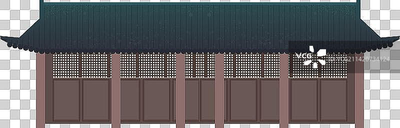 古典风格房子建筑元素图片素材
