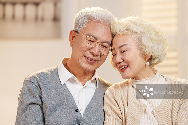 幸福的老年夫妇图片素材