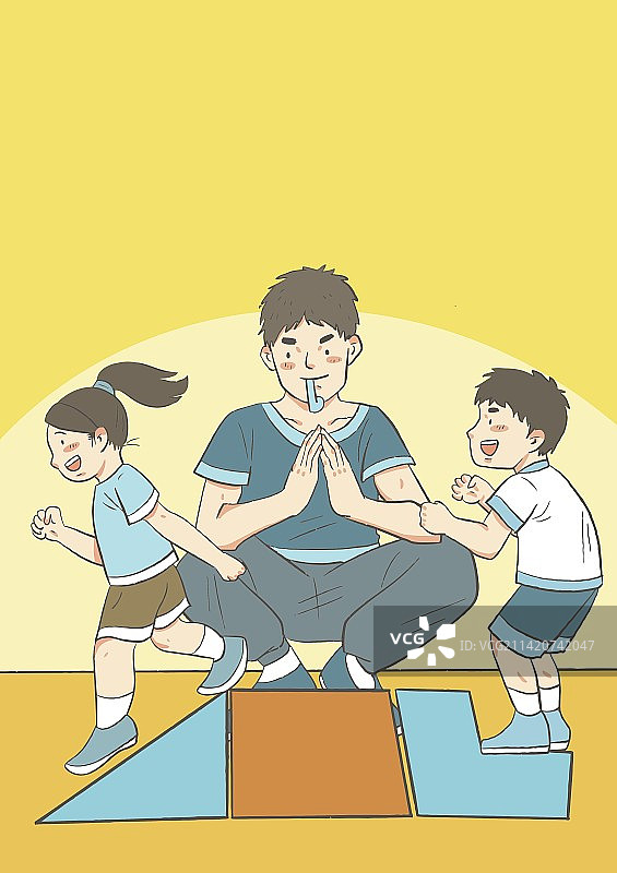 青少年体适能图片素材