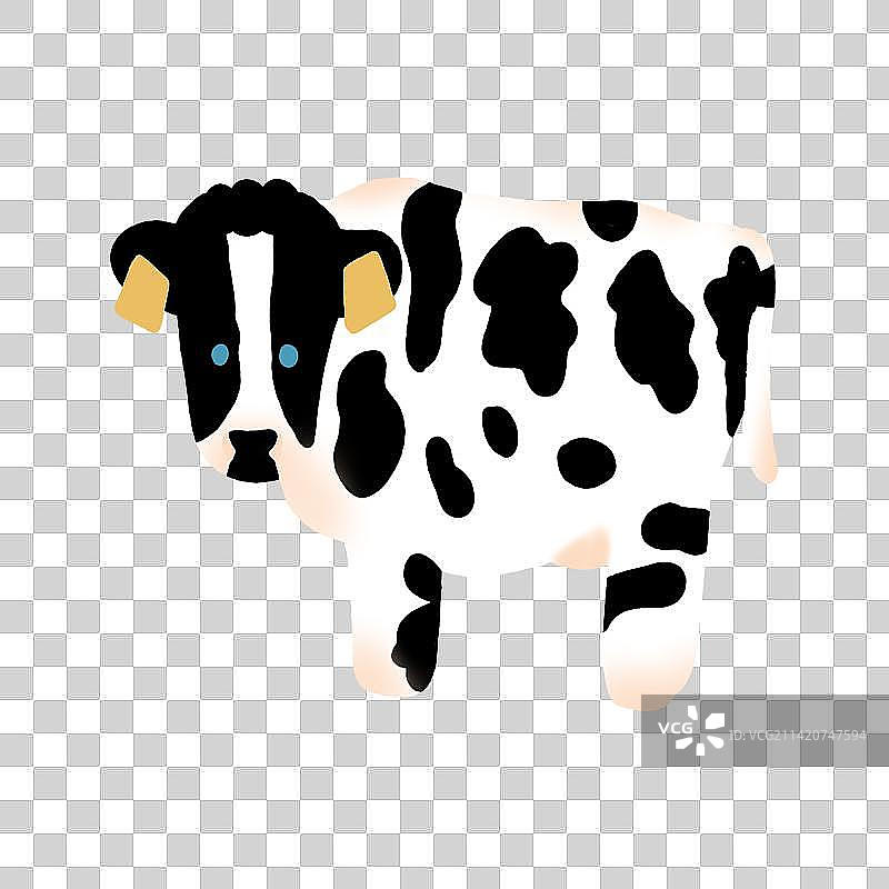 奶牛图片素材
