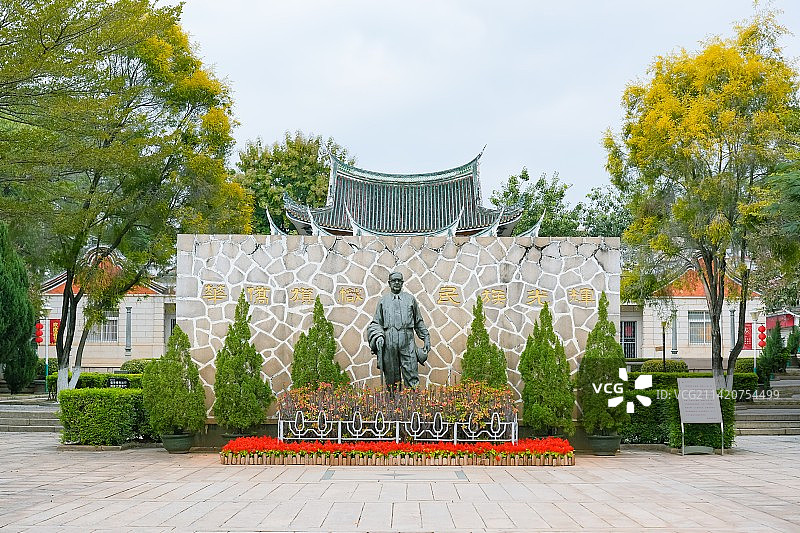 福建厦门集美学村陈嘉庚故居 归来堂  陈嘉庚先生故居 集美鳌园图片素材