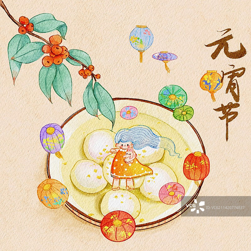 元宵佳节图片素材