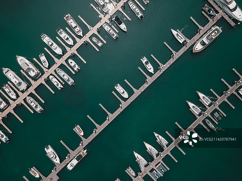 奥帆中心游船码头图片素材