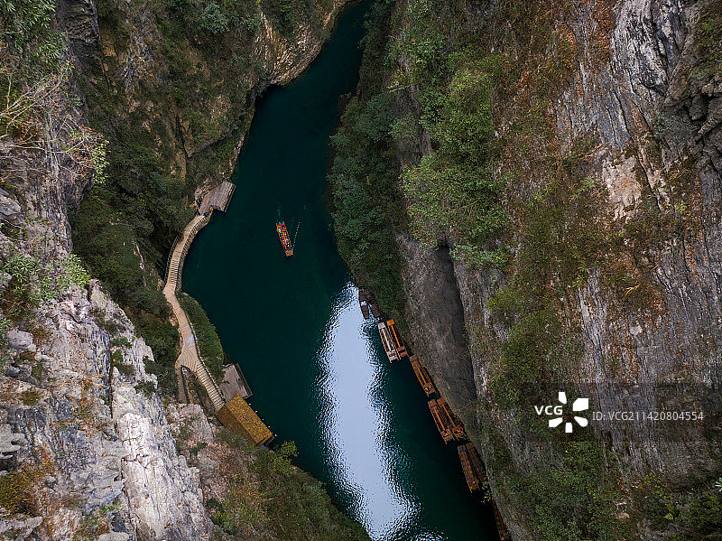 屏山峡谷图片素材