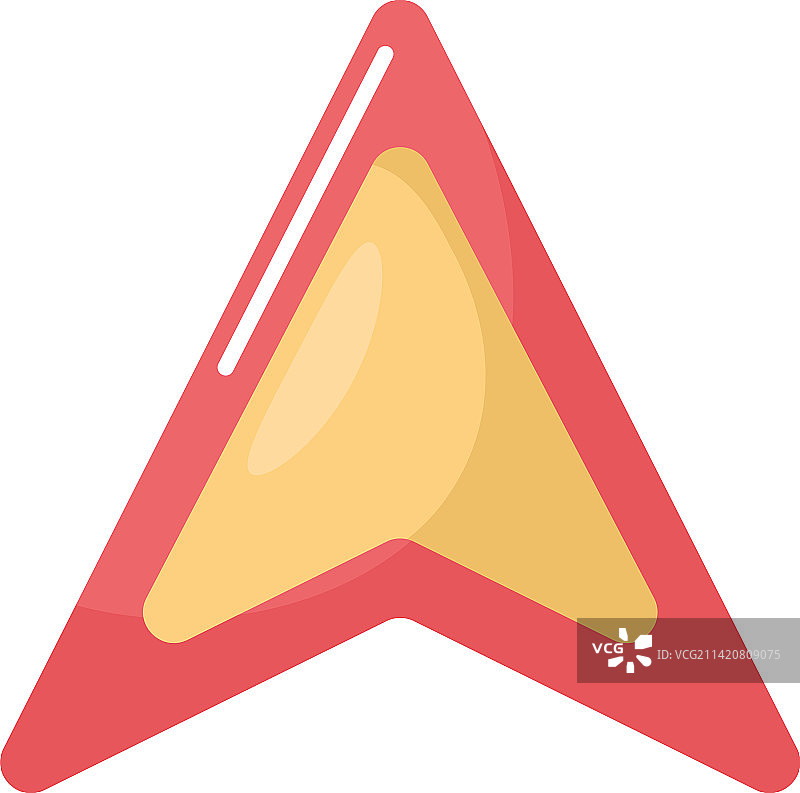 彩色箭头位置图片素材