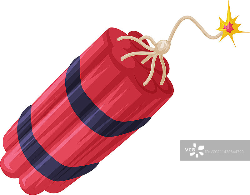 狂野西部燃烧的红色炸药图片素材