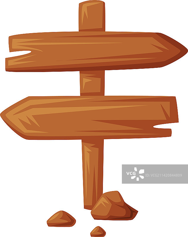 木制方向指示牌图片素材