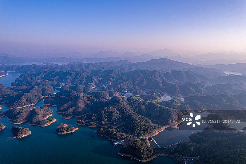 秀丽千岛湖图片素材