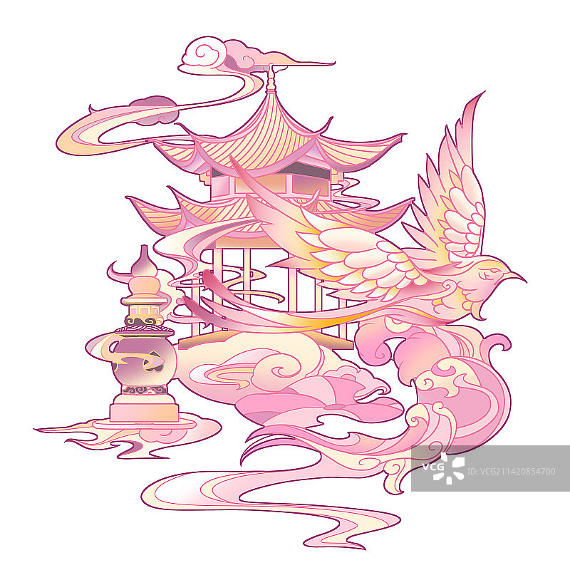 山海有灵图片素材