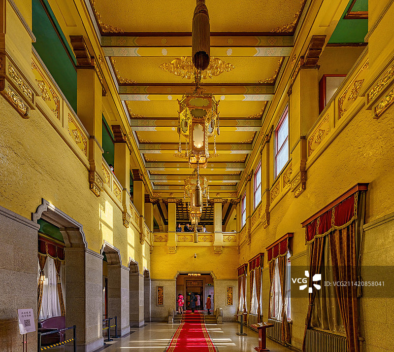 长春伪满皇宫博物院 同德殿图片素材