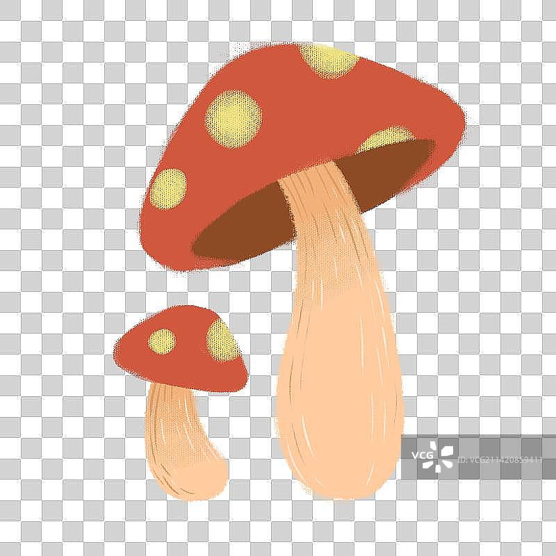 卡通插画秋日免抠小元素图片素材