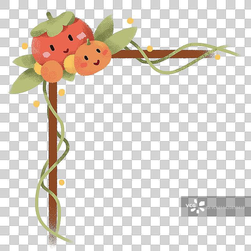 卡通插画秋日免抠小元素图片素材