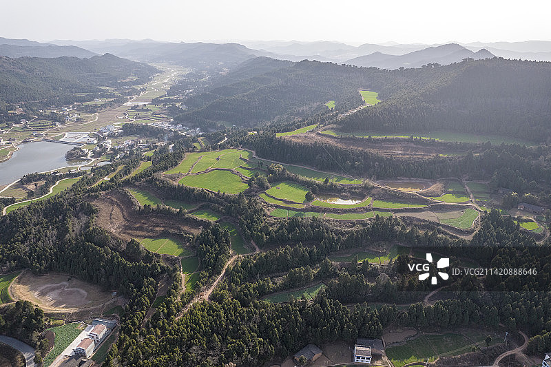 广元市剑阁县乡村发展图片素材
