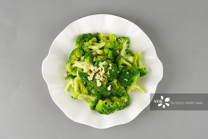 蒜蓉西蓝花图片素材