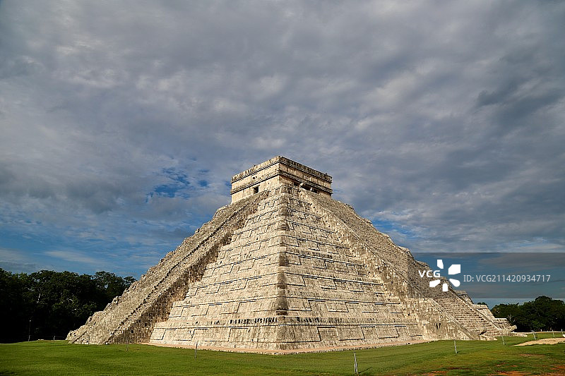 玛雅金字塔图片素材