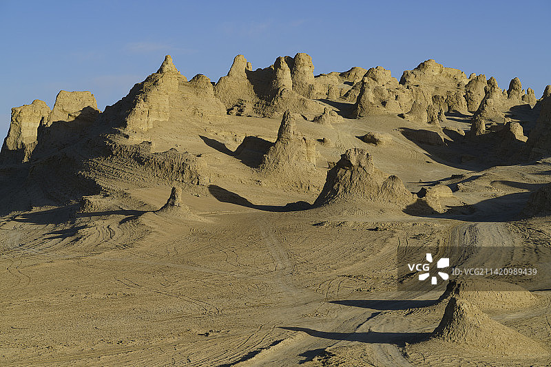 青海魔鬼城图片素材