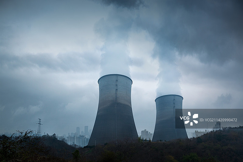 火力发电站图片素材