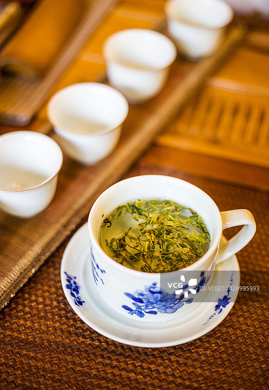 西湖龙井茶文化图片素材