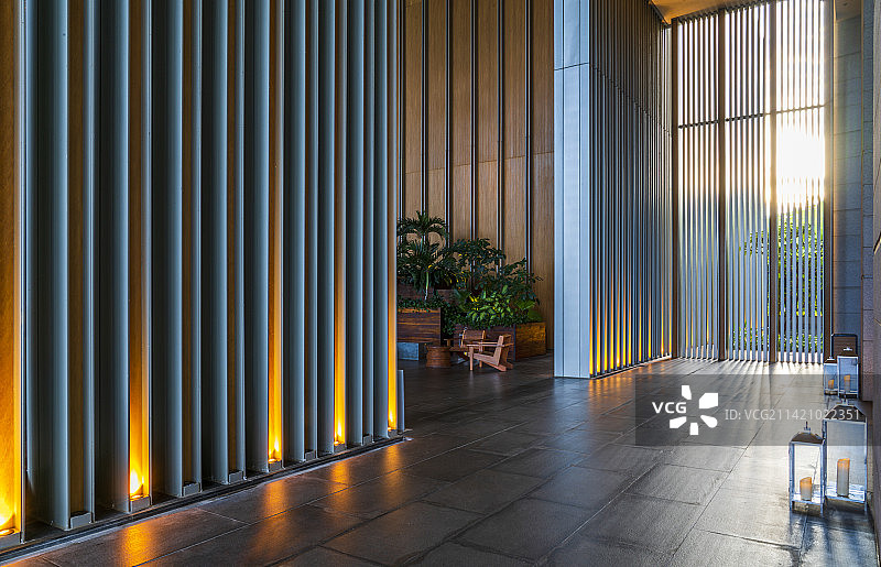 豪华度假酒店大堂电梯厅室内场景图片素材
