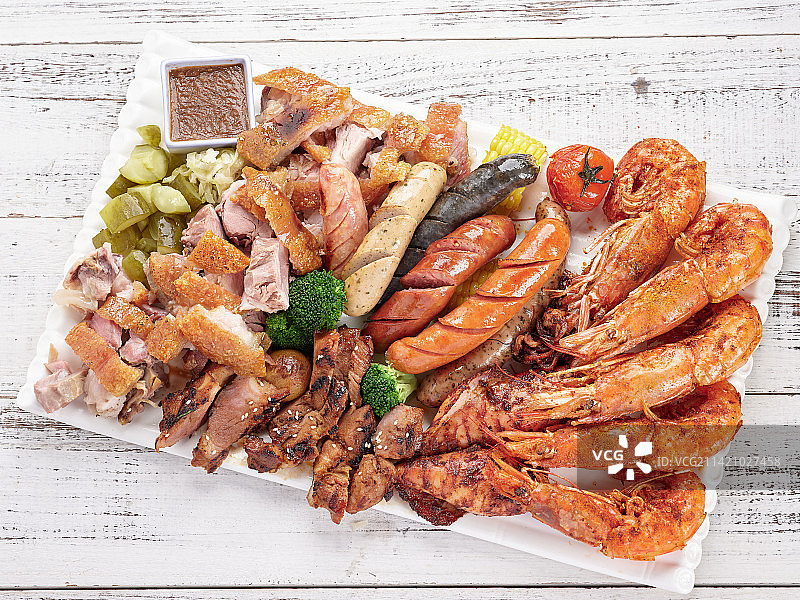 海鲜拼盘图片素材