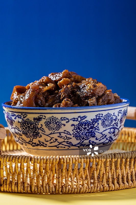 中式美食黄焖羊肉图片素材