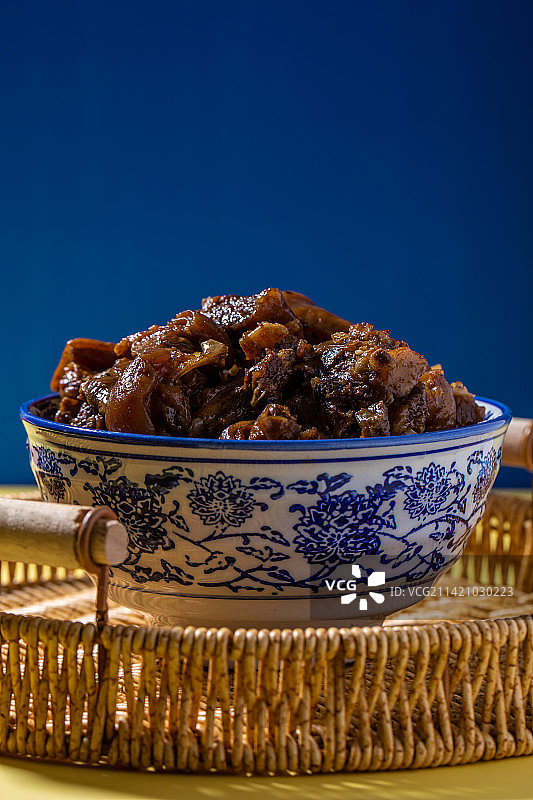 中式美食黄焖羊肉图片素材