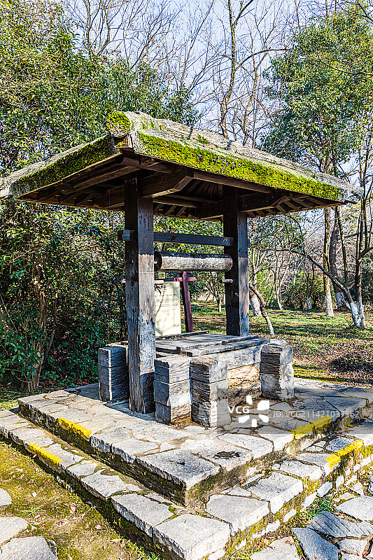 常州淹城遗址风光图片素材