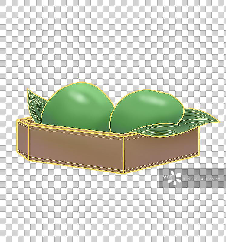 清明节艾果国潮插画图片素材