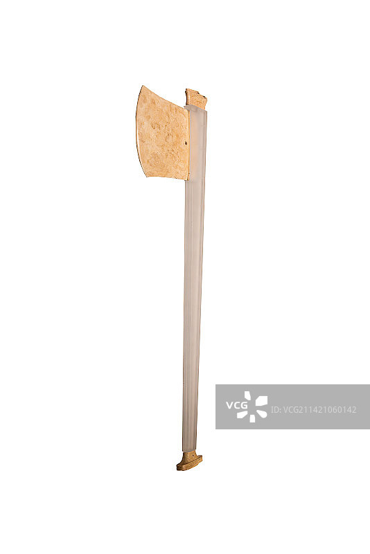 淅江余姚良渚文化，玉钺王一套图片素材