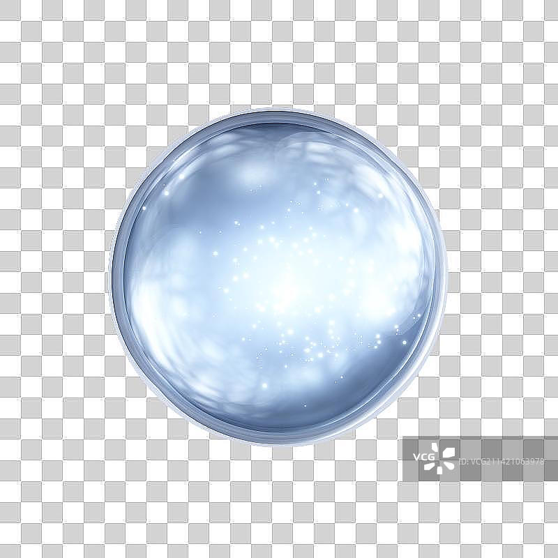 3D渲染的微观世界里的分子结构图片素材