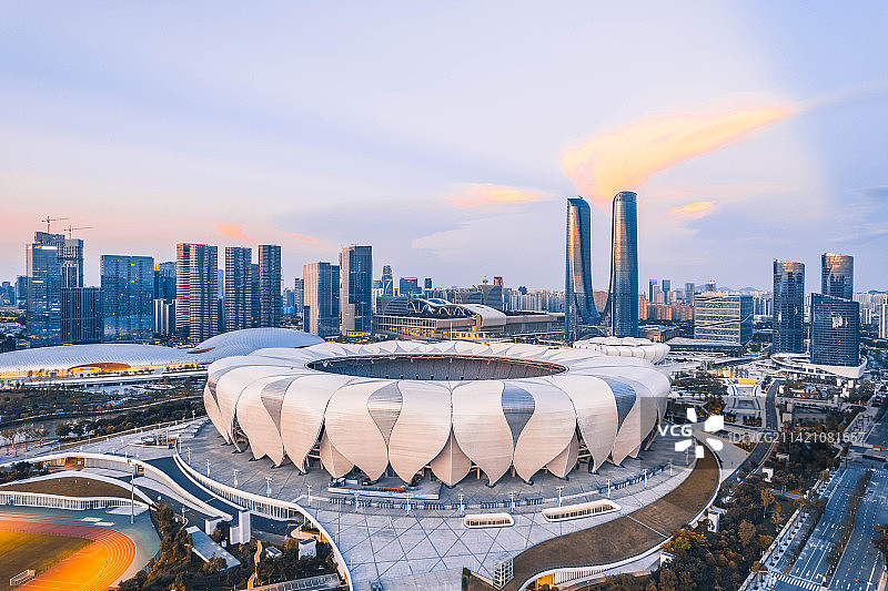 杭州奥体中心图片素材