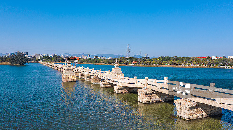 福建晋江市安平桥风光图片素材