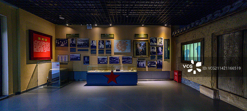 红色安徽，六安金寨县革命博物馆：大别山精神的红色印记图片素材