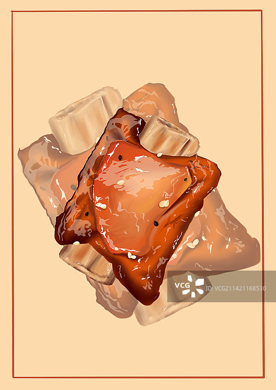 食物排骨图片素材