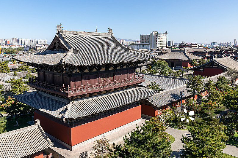 大同华严寺图片素材