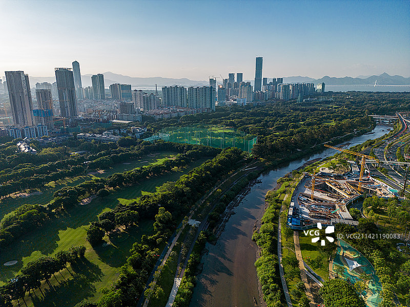 深圳大沙河生态长廊图片素材
