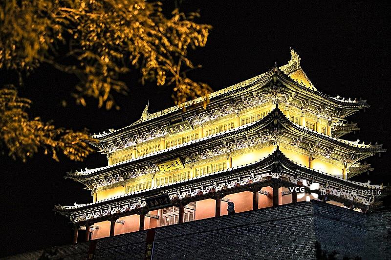 大同古城墙图片素材