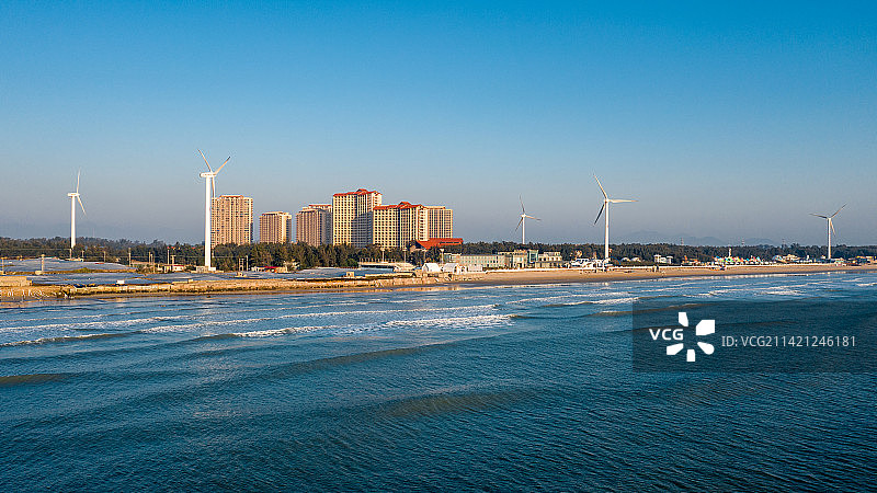 福建漳浦县六鳌翡翠湾风光图片素材