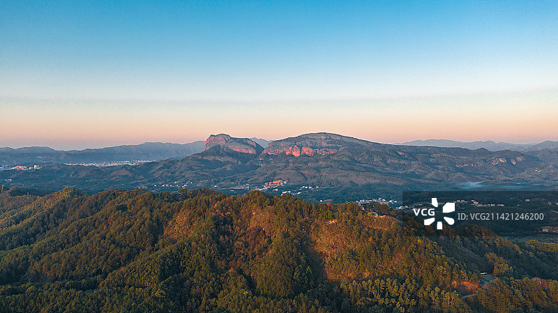 广东平远县南台卧佛山风光图片素材
