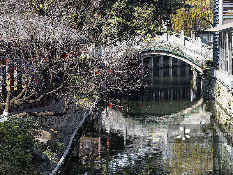成都铁像寺水街图片素材